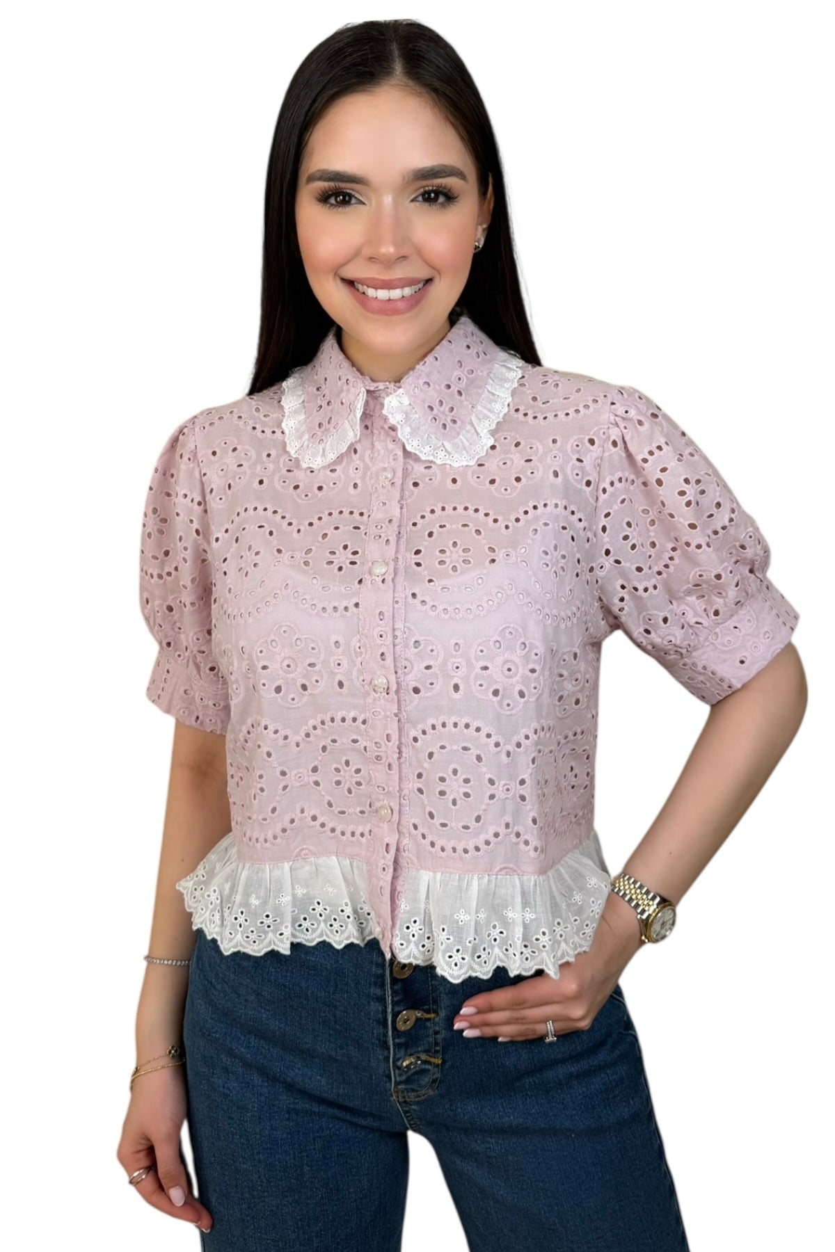 ROSE BLOSSOM TOP