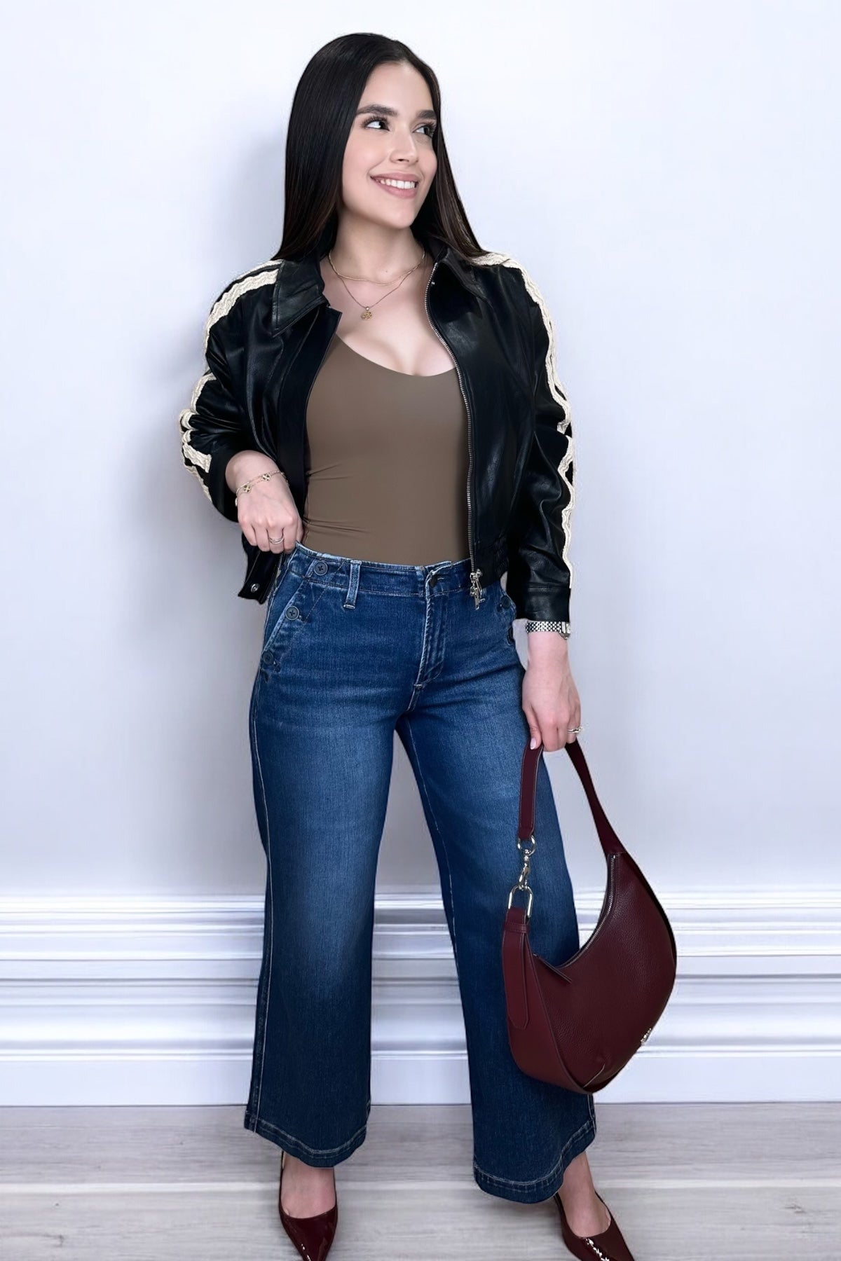 MOCHA CONTOUR BODYSUIT