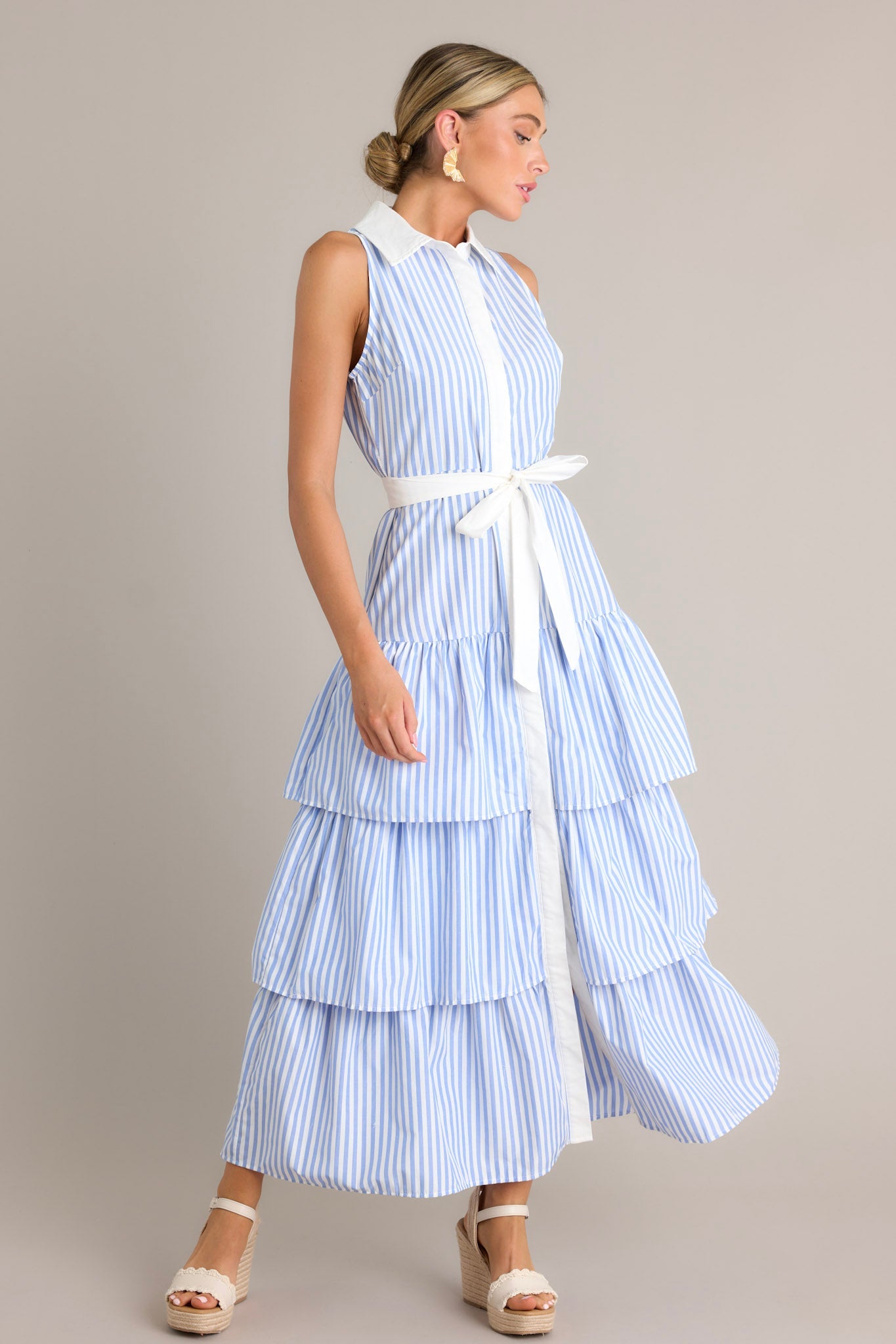 NICOLE STRIPE DRESS