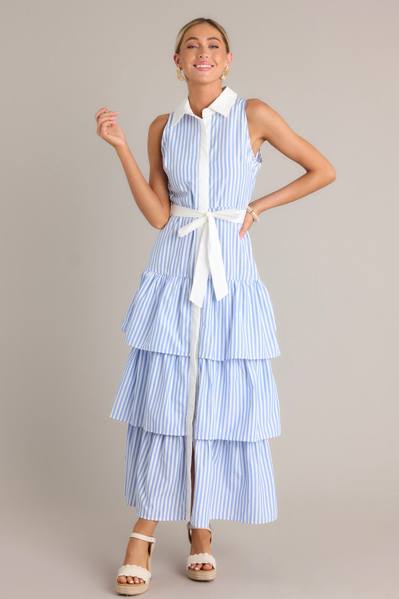 NICOLE STRIPE DRESS