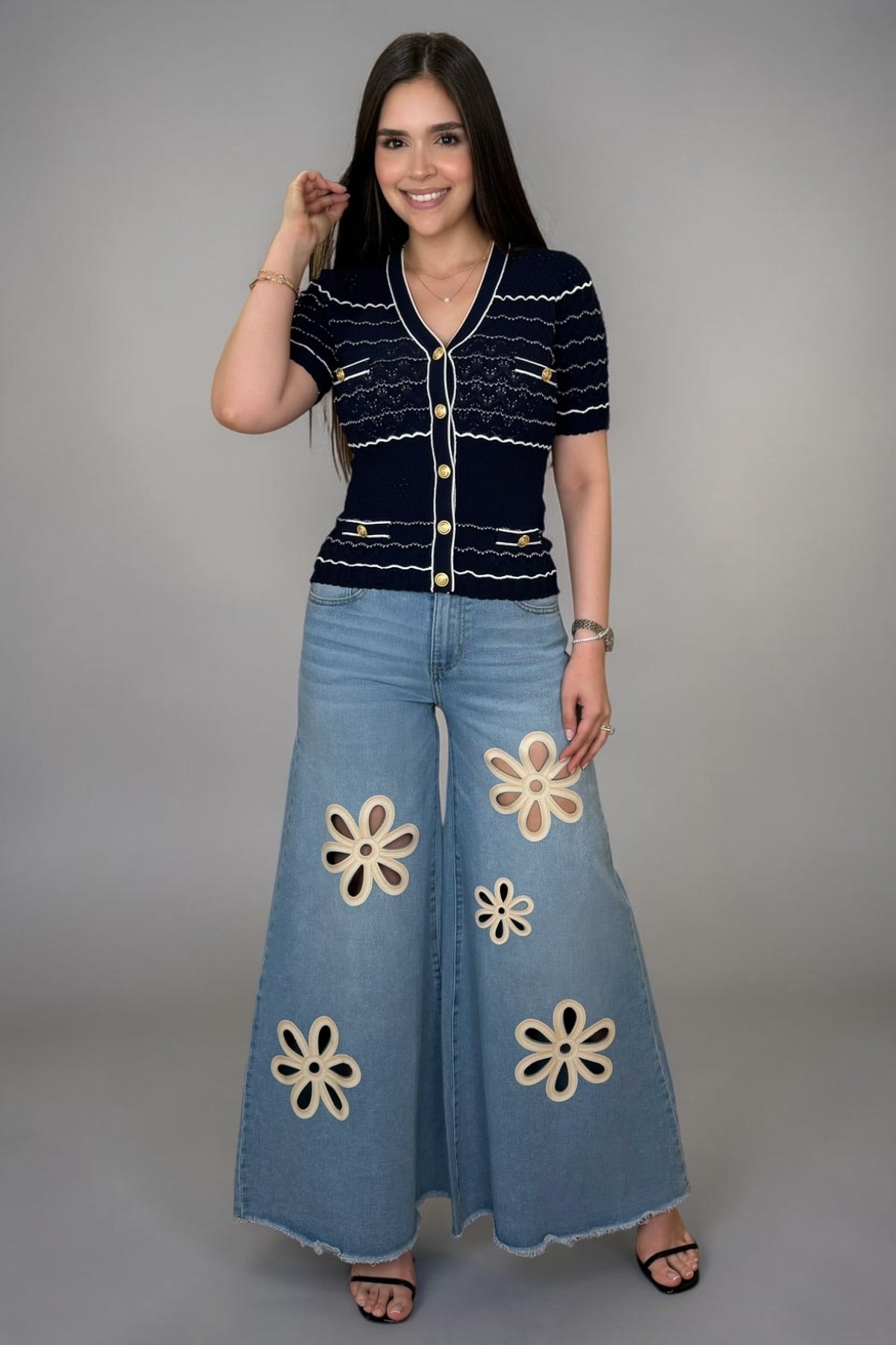 FLOR DESIGN JEANS