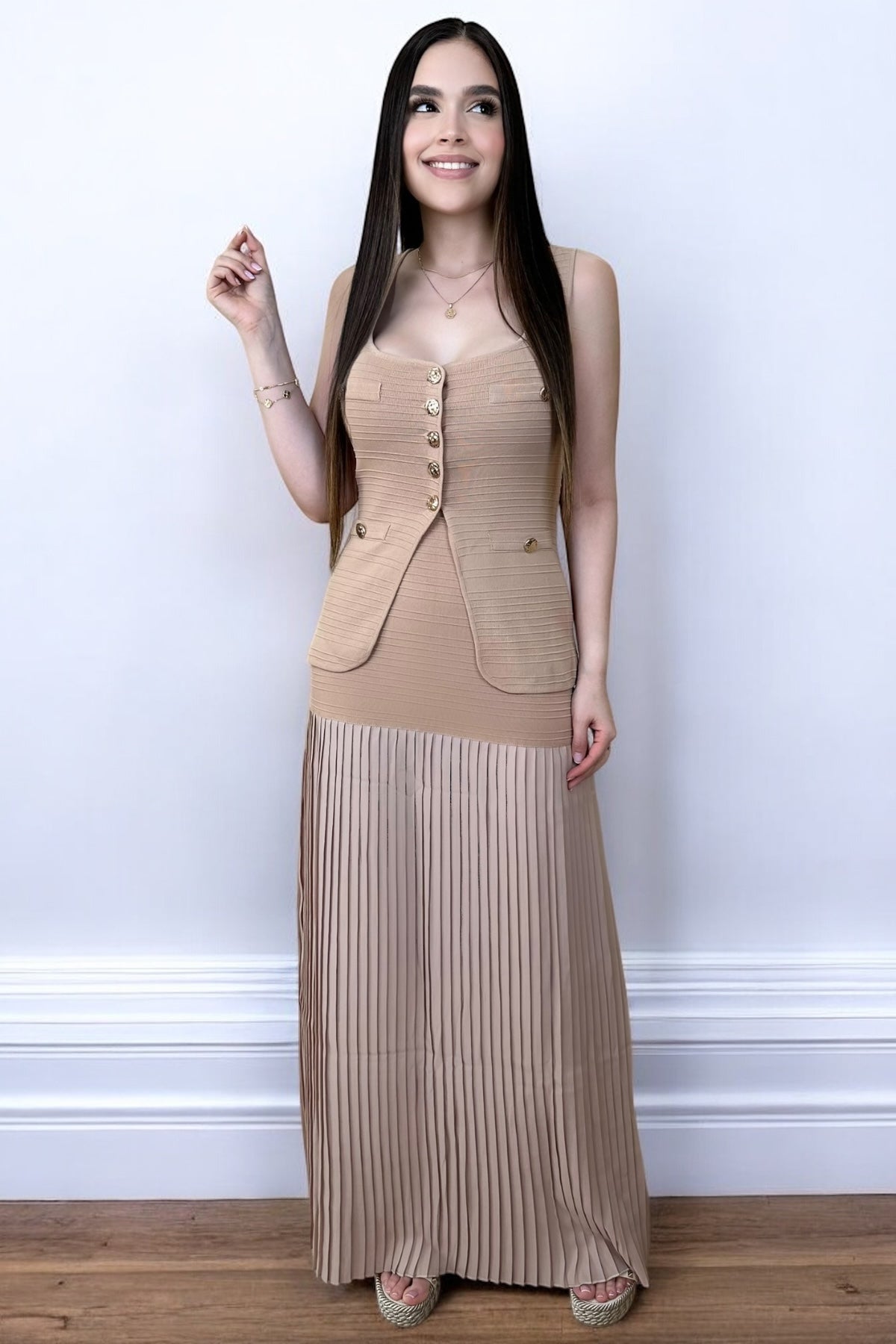 SANTORINI BEIGE FLOW SET