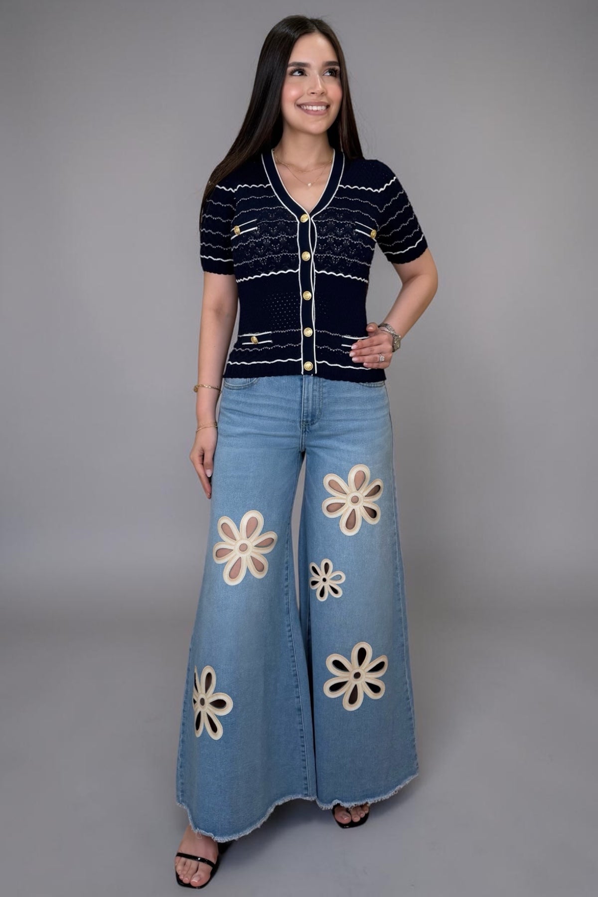 FLOR DESIGN JEANS