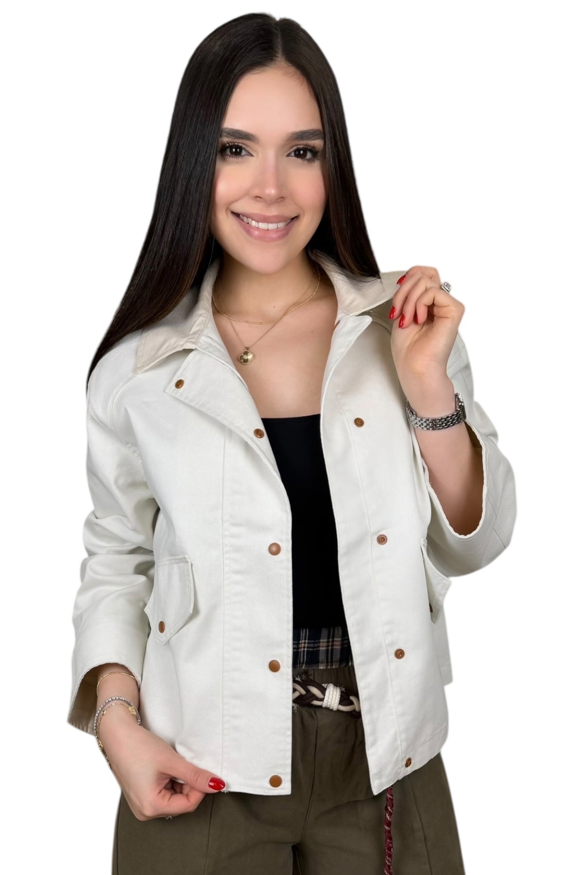 THE IVORY CLASSIC JACKET