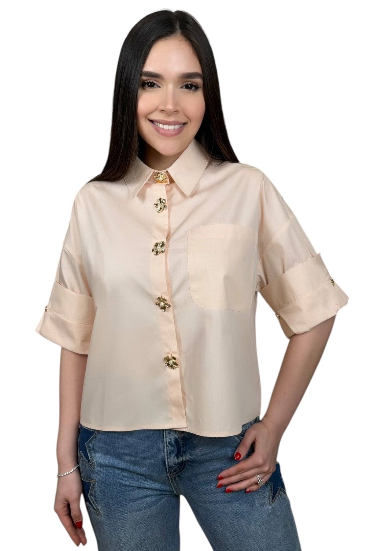 LIGHT ROSE BLOUSE
