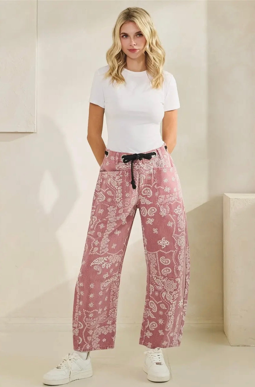 BOHO ROSE JEANS