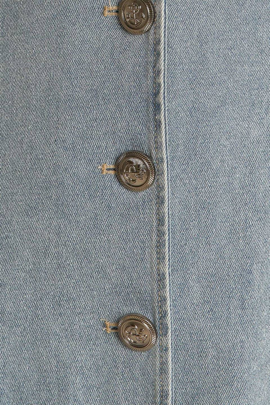 LOUVRE DENIM DRESS