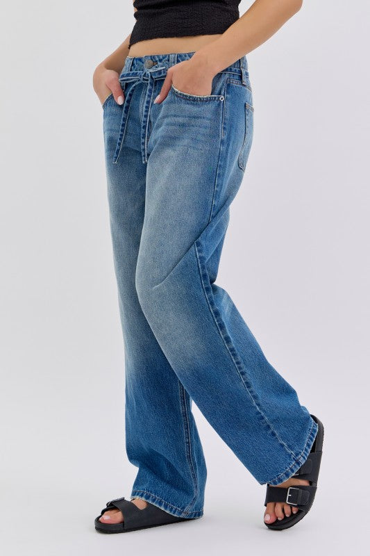 THE PERFECT TIE UP JEANS