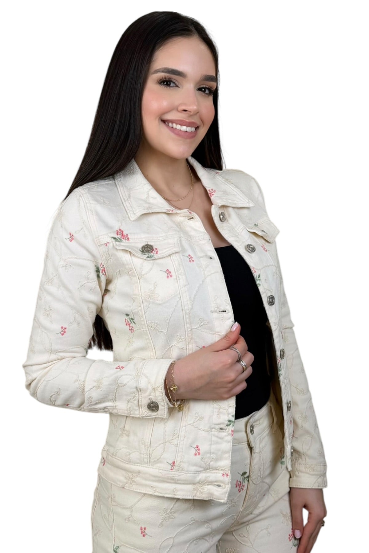 EMBROIDERY FLOR PARIS JACKET
