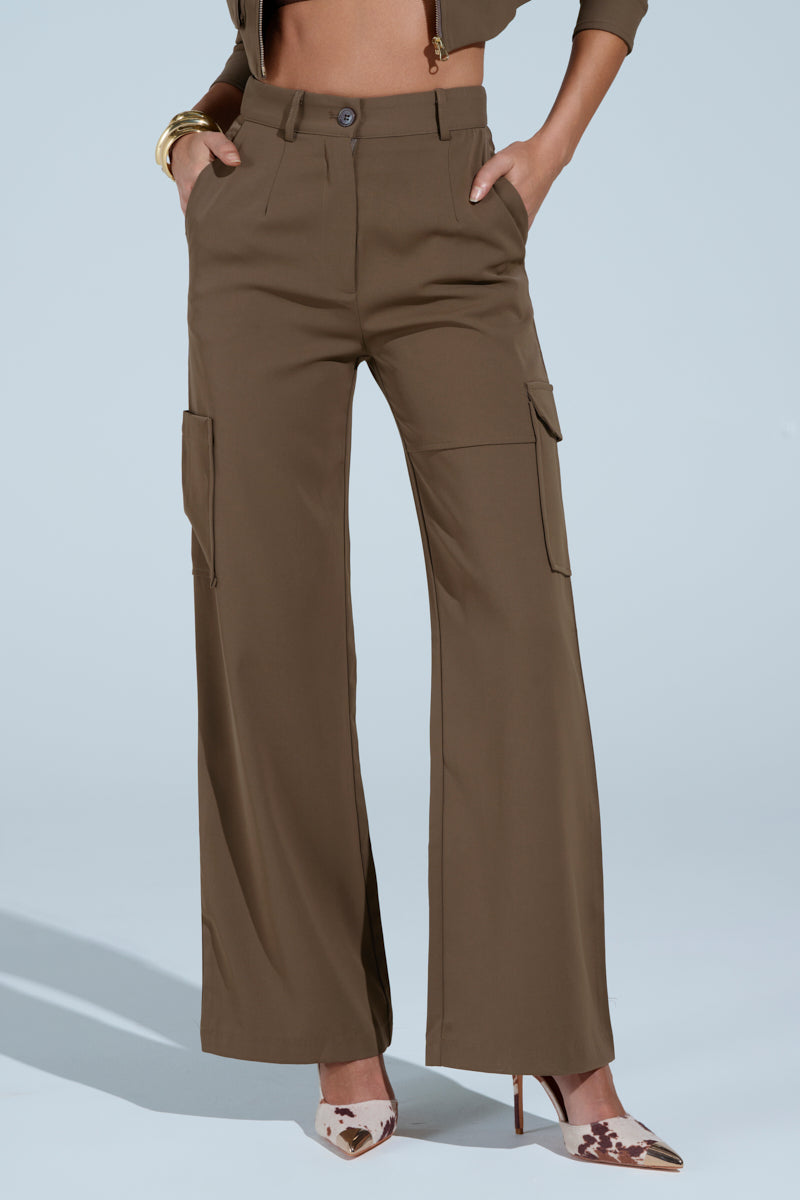 PARIS JACKET SET - MOCHA