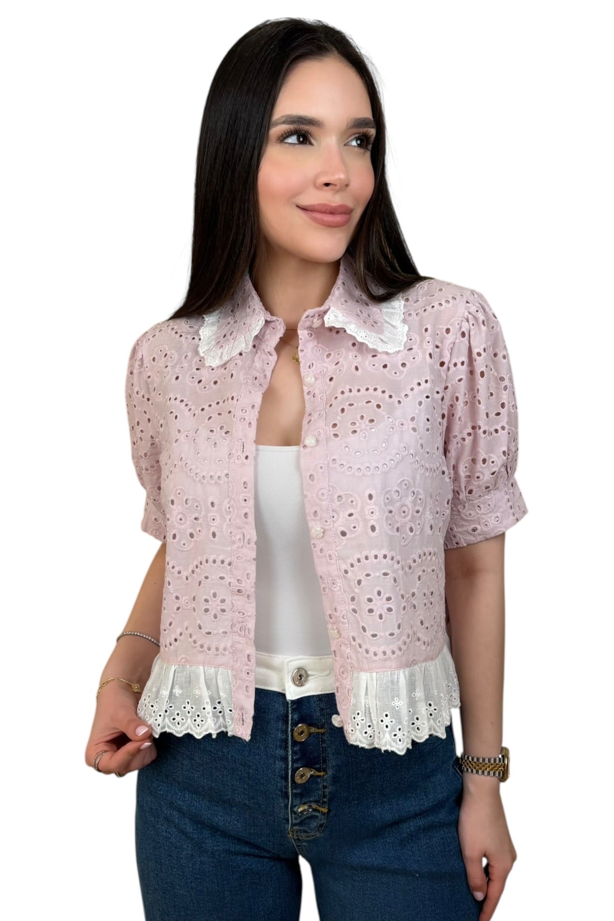 ROSE BLOSSOM TOP
