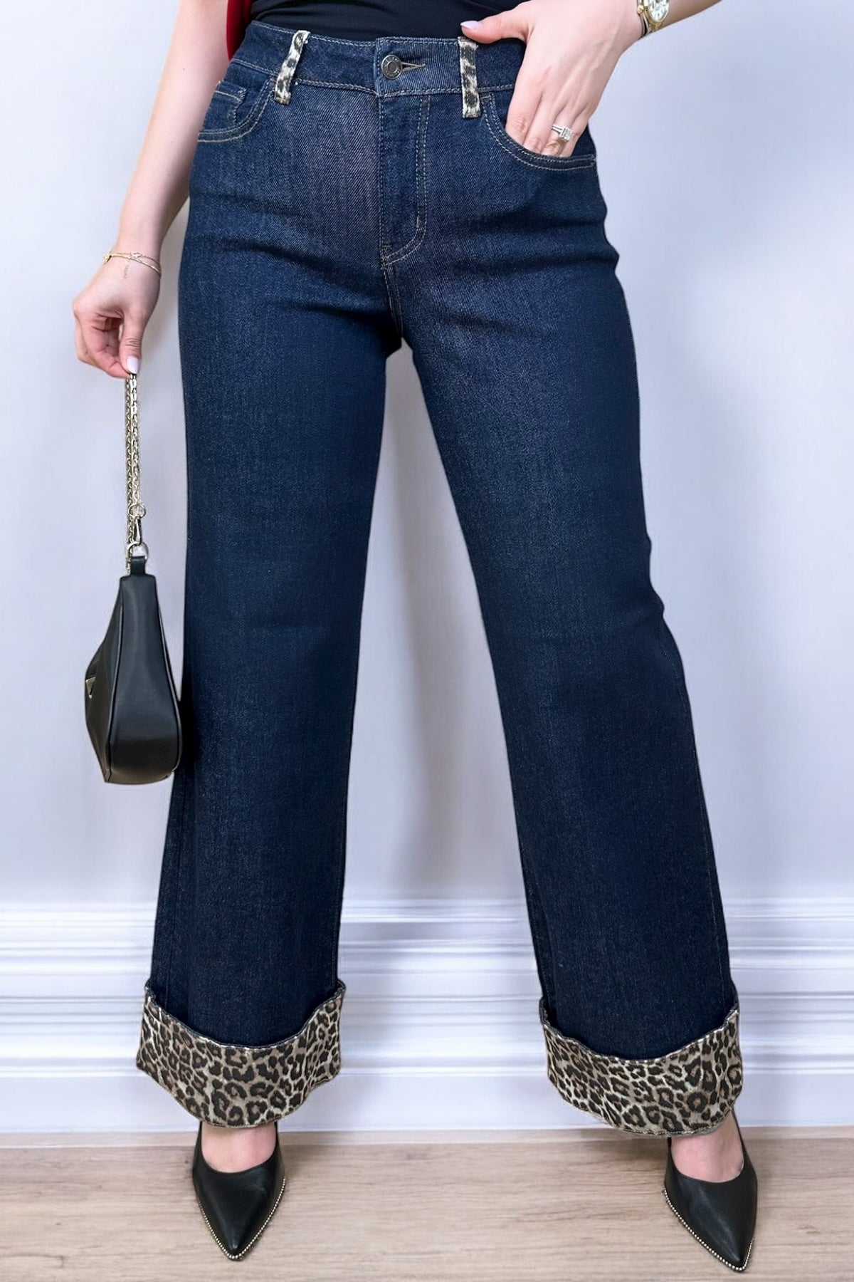 FANCY LEOPARD JEANS