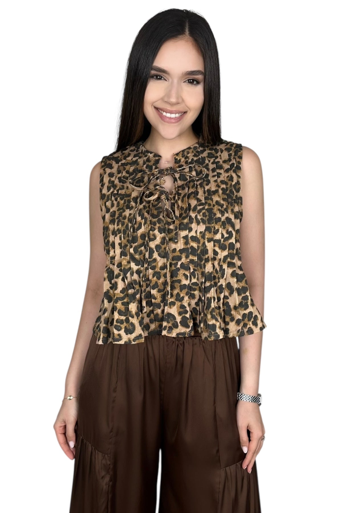 LEOPARD BLOUSE