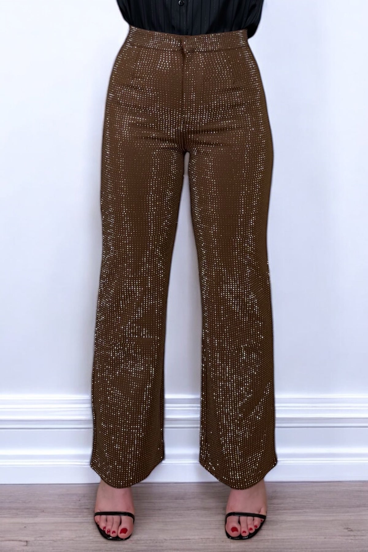 DIAMOND PANTS - BROWN