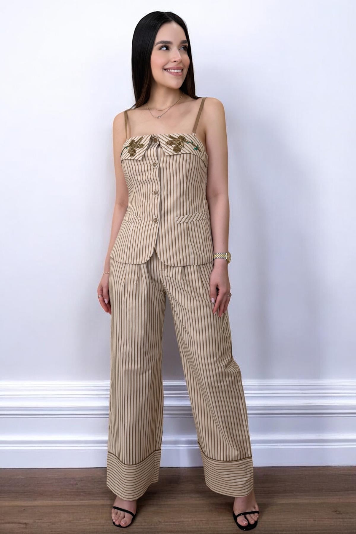 STRIPED LUXE DETAILS SET