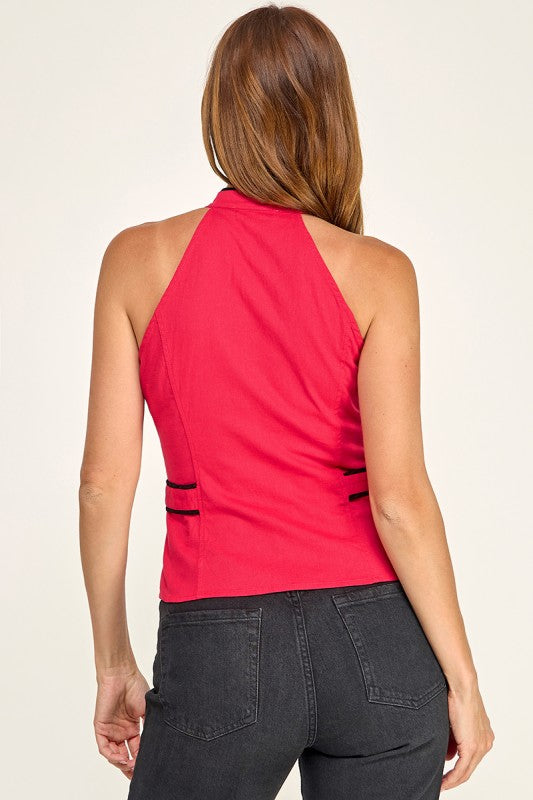 NAPOLEON TOP - RED