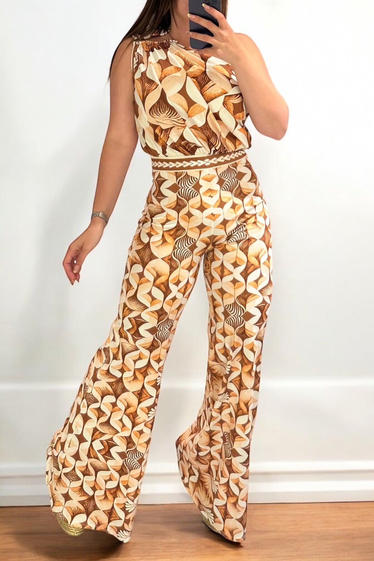 GOLD JUMPSUIT