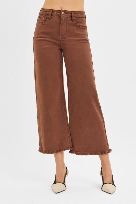 MOCHA CROP JEANS