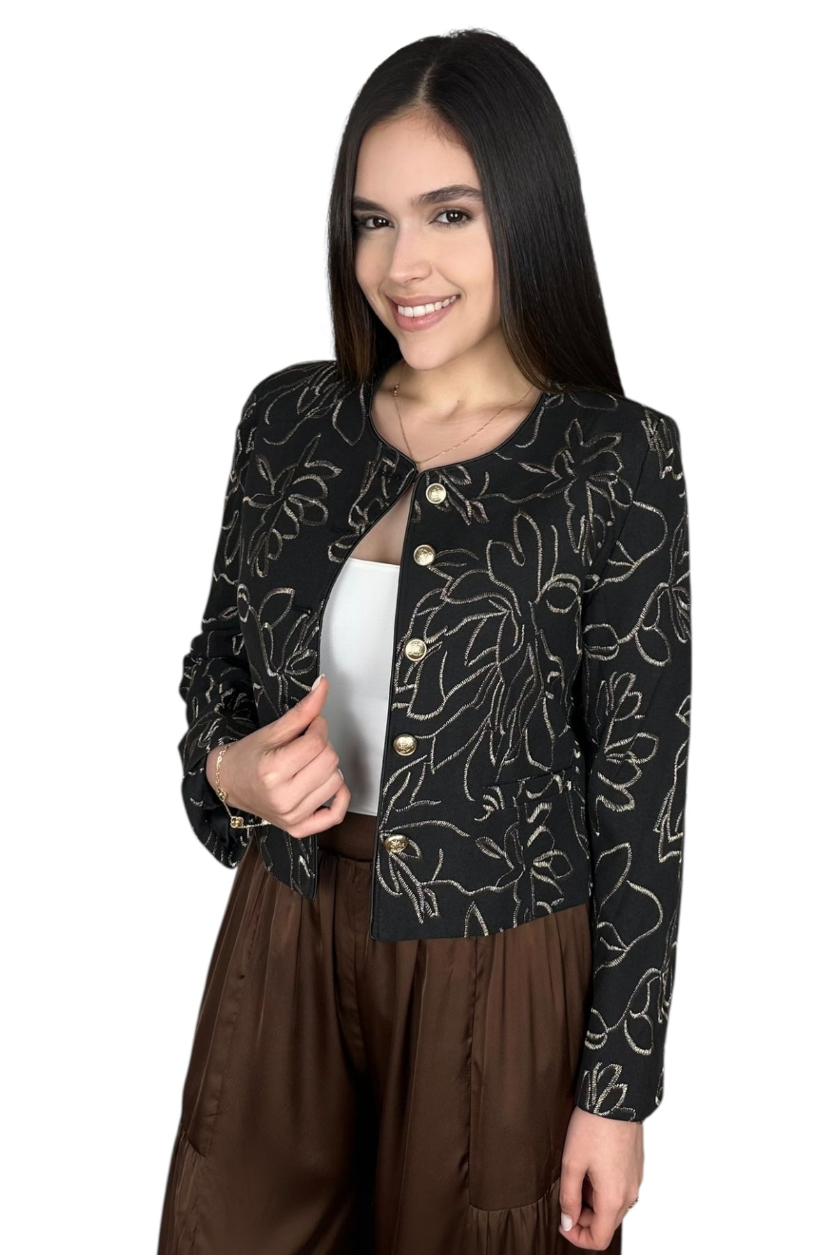 ETERNAL ELEGANCE JACKET - BLACK