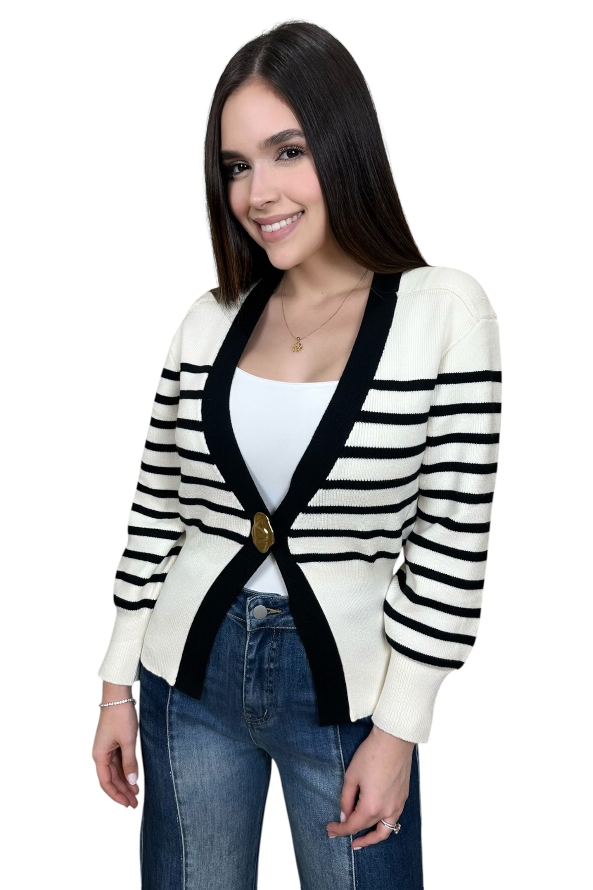 THE LINES GOLD SWEATER