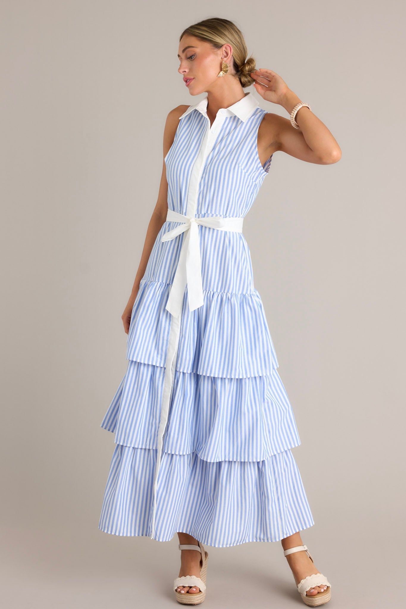 NICOLE STRIPE DRESS