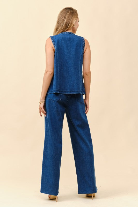 LAUREN DENIM SET