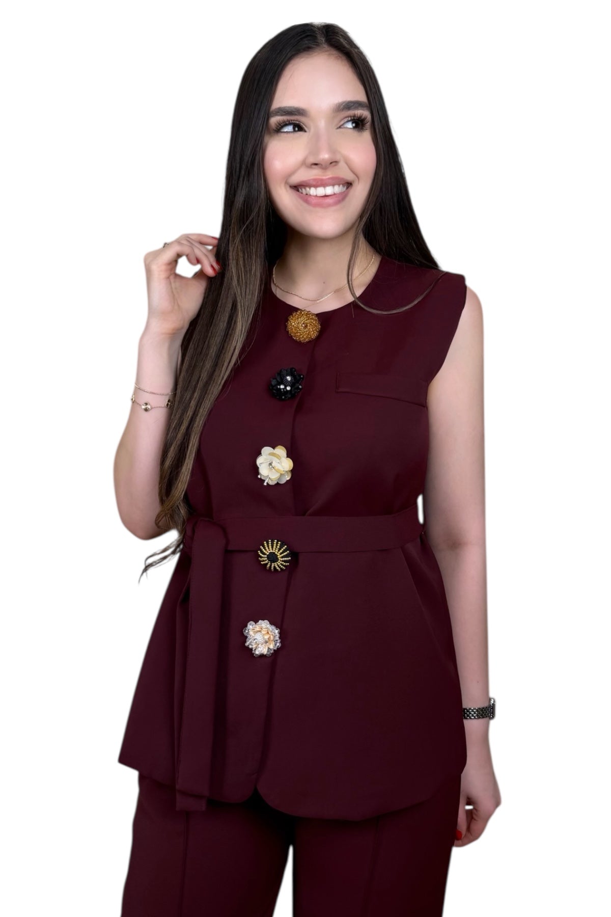 BURGUNDY ICON GLAM SET