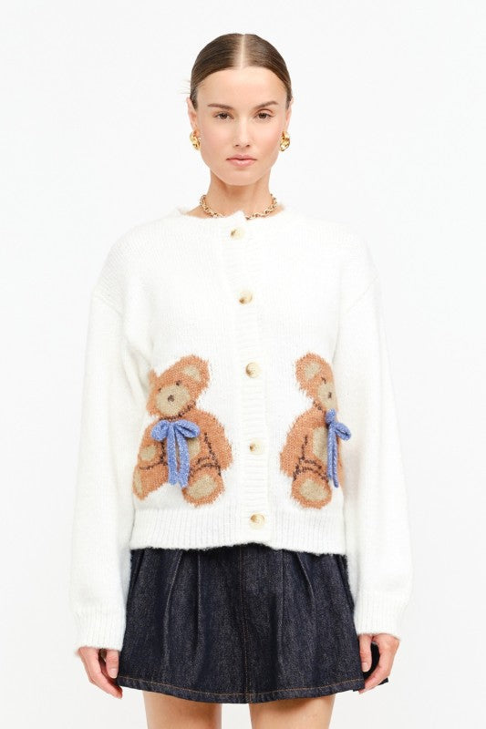 EXCLUSIVE TEDDY CARDIGAN