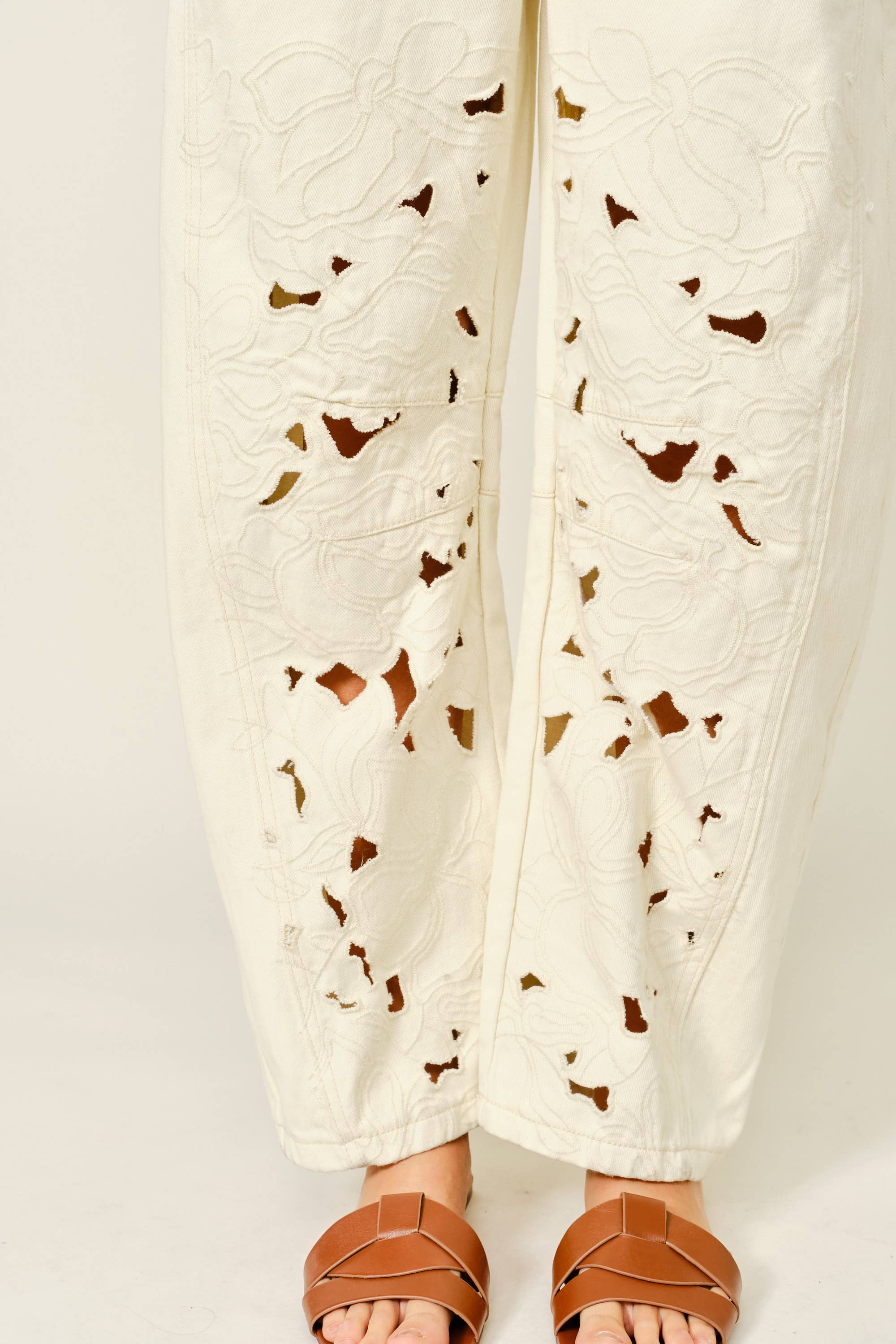 DOLCE VITA EMBROIDERED OVERALL