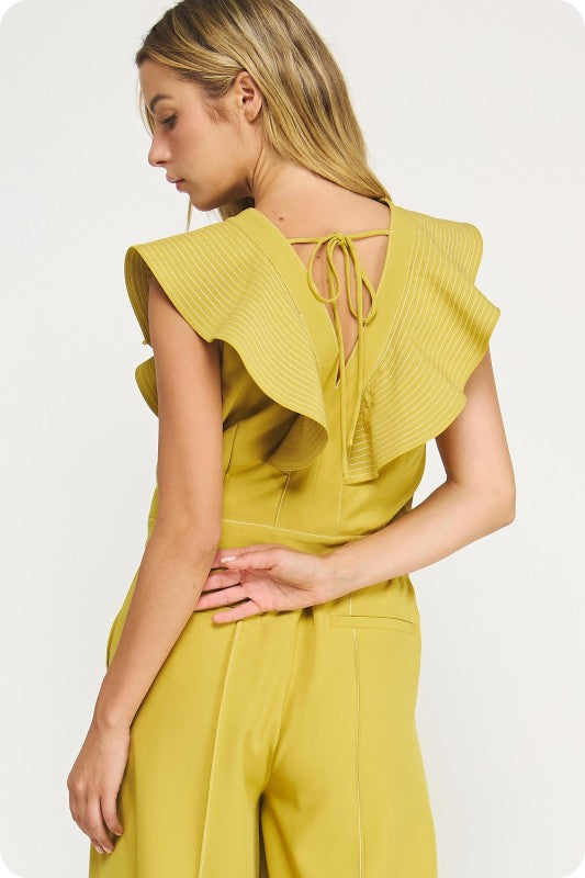 ELEGANT LIME MUSTARD SET