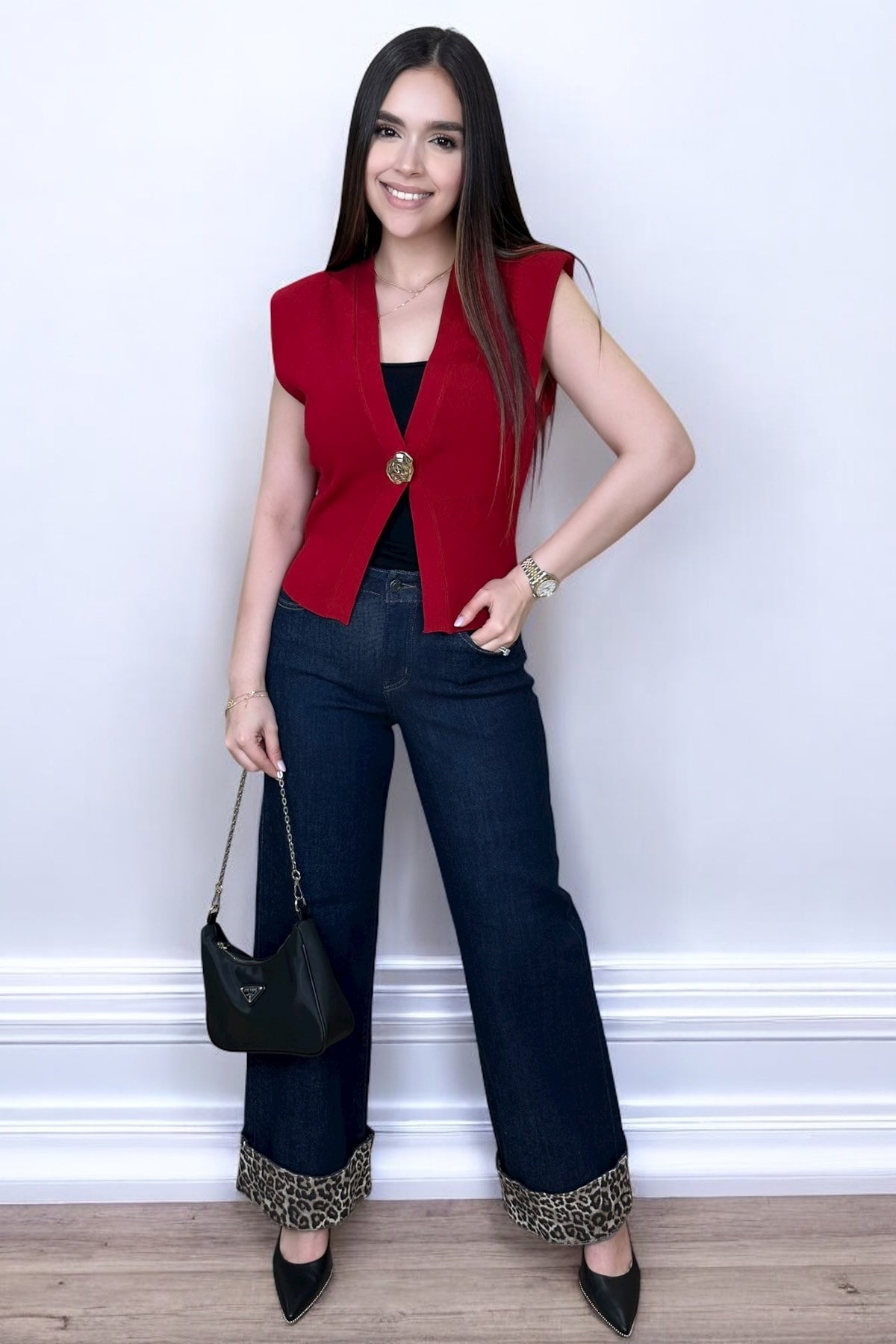 FANCY LEOPARD JEANS