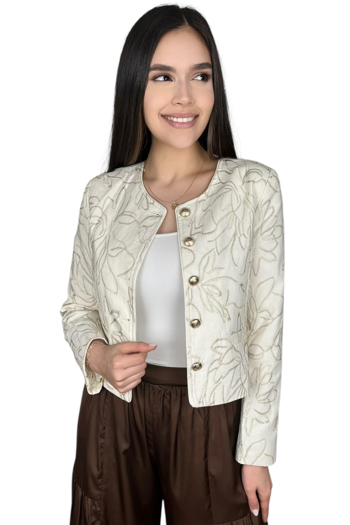 ETERNAL ELEGANCE JACKET - CREAM