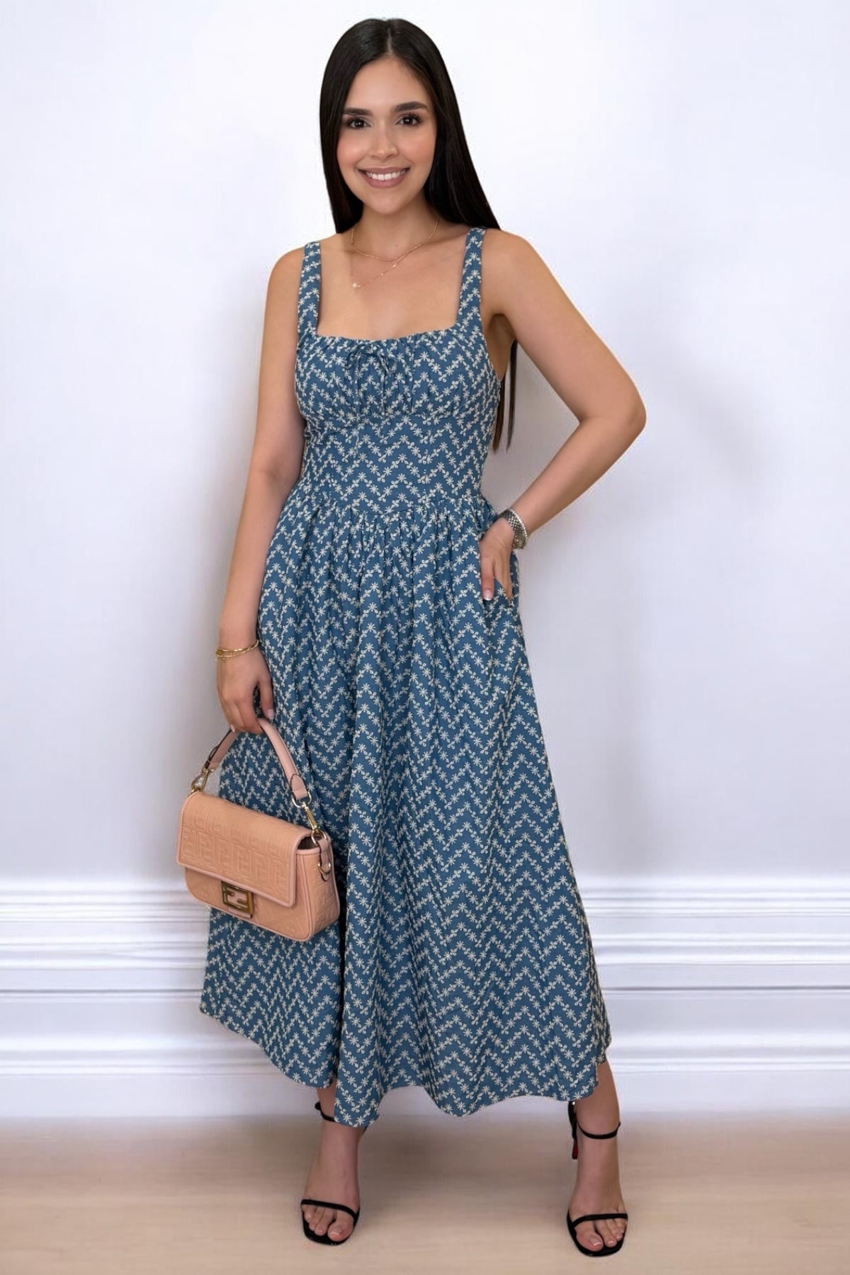 ADORE EMBROIDERED DRESS