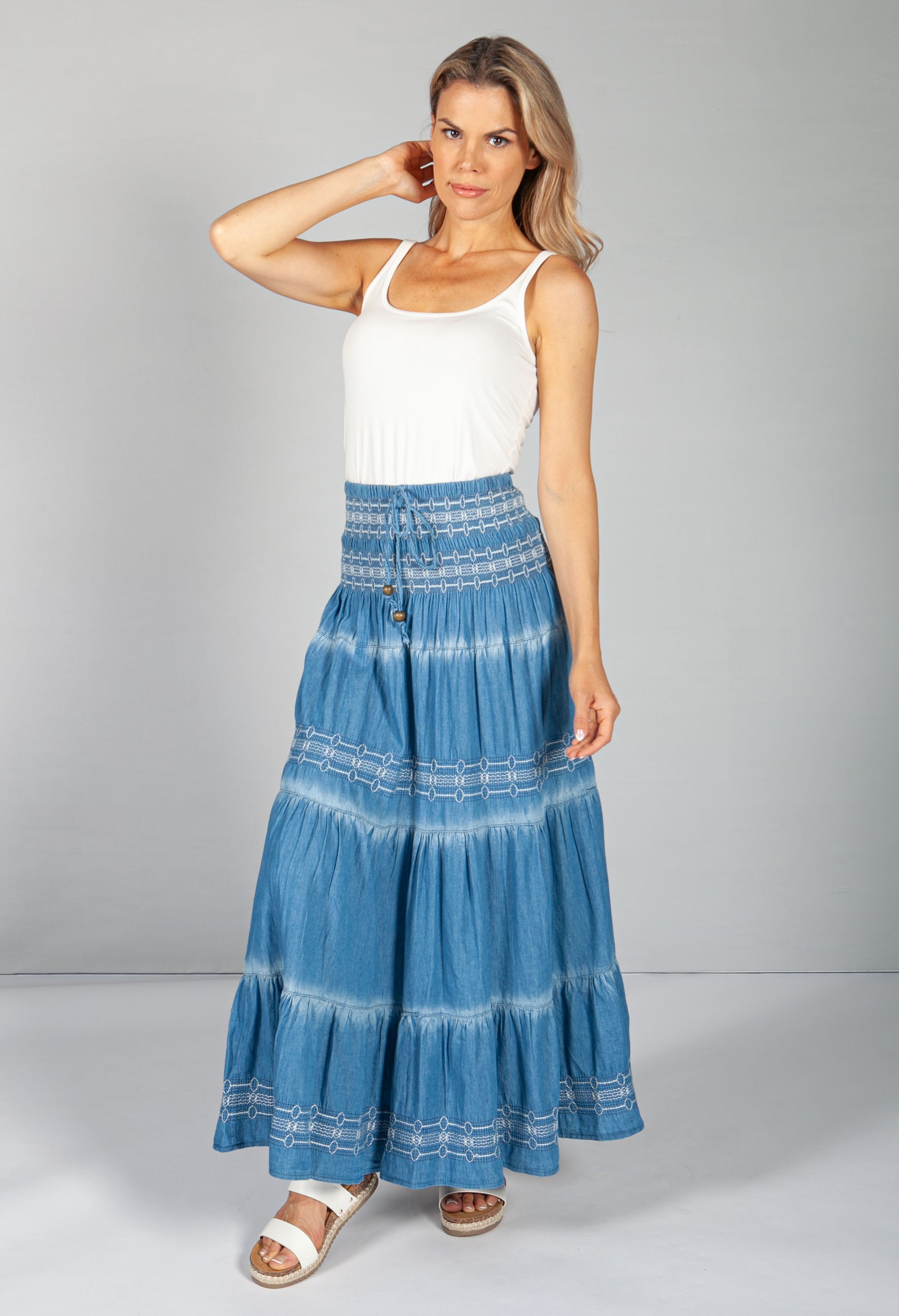 RENATA BOHO SKIRT