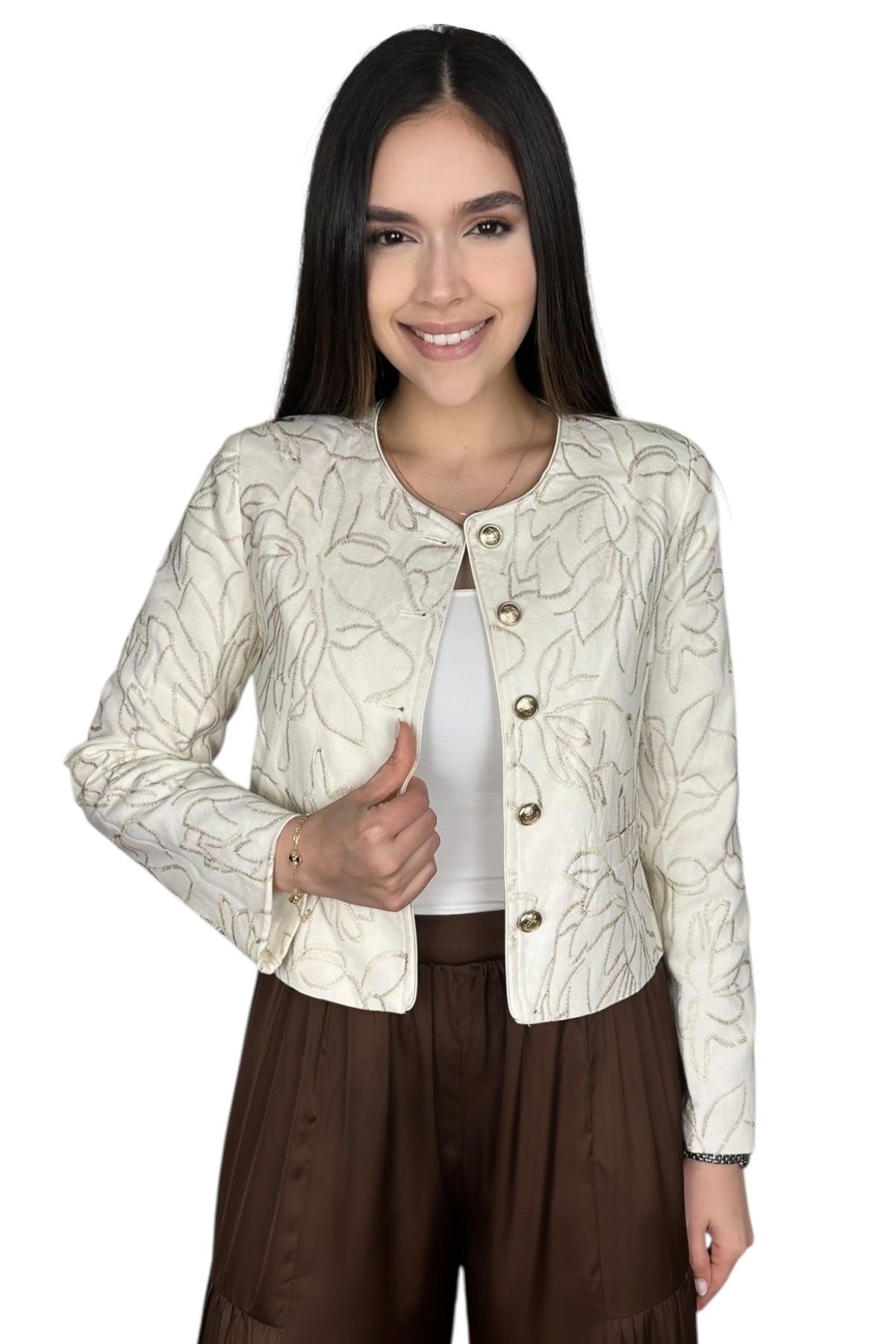 ETERNAL ELEGANCE JACKET - CREAM
