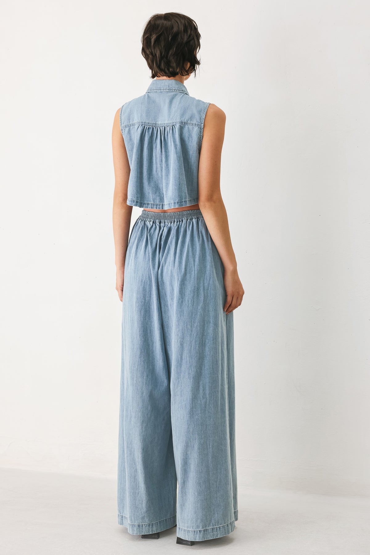 DENIM JUMPSUIT