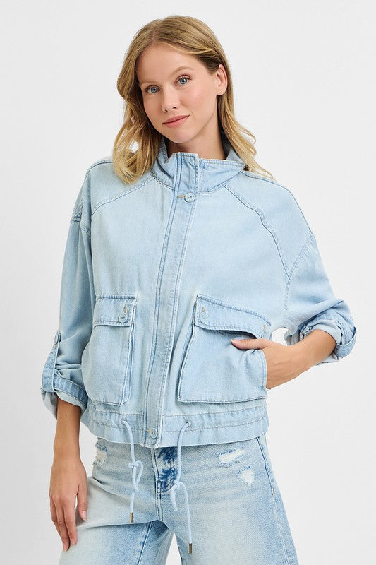 LIGHT DENIM JACKET