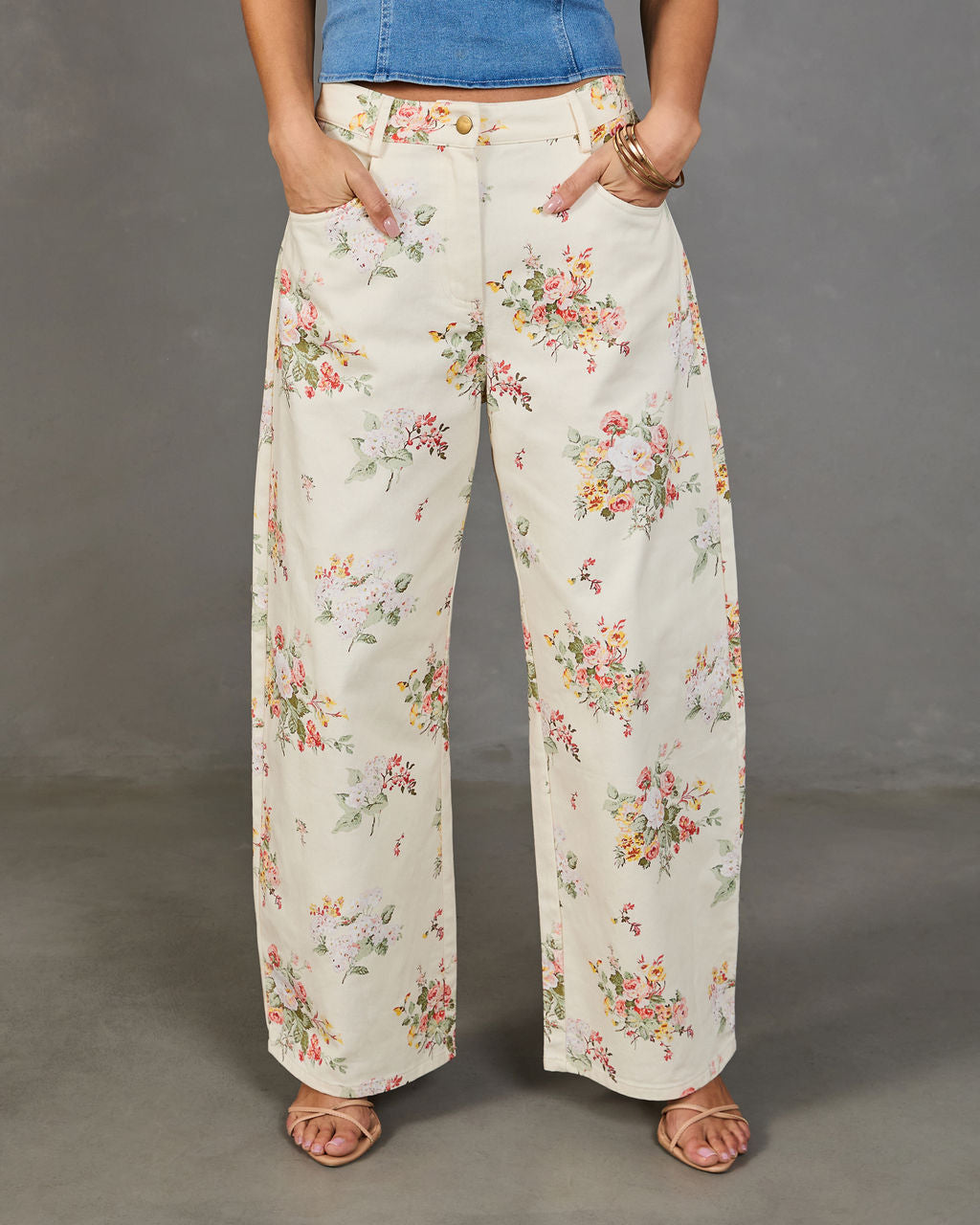 FLORAL BLOSSOM JEANS