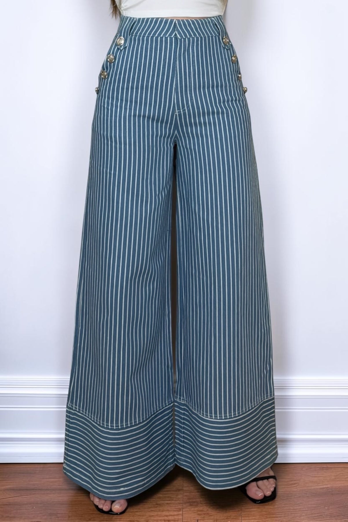 STRIPES CHIC PALAZZO