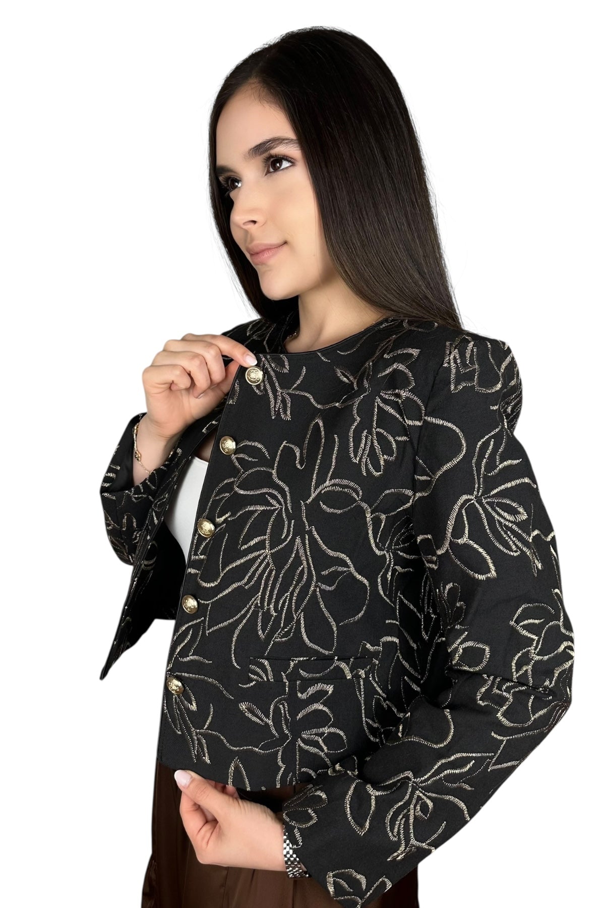 ETERNAL ELEGANCE JACKET - BLACK