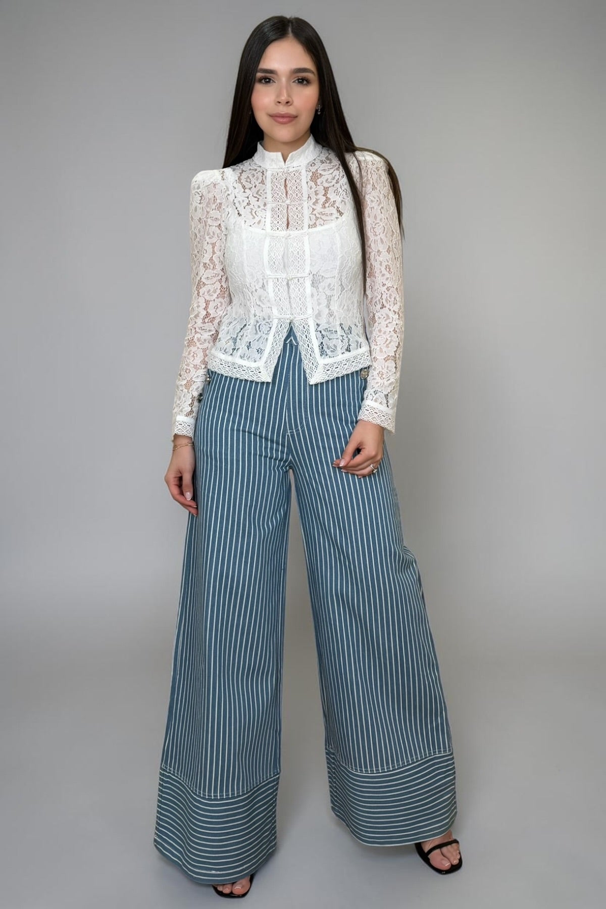 NAPOLEON BLOUSE - WHITE