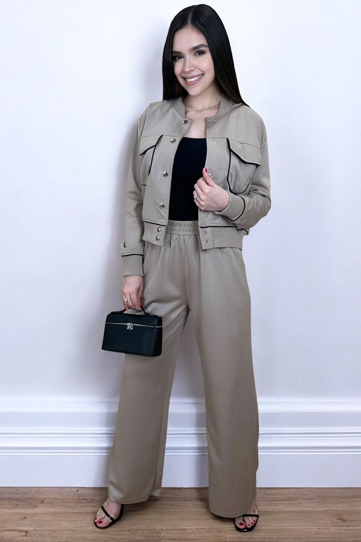 THE GREY CONTRAST BOMBER SET
