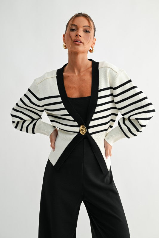 THE LINES GOLD SWEATER