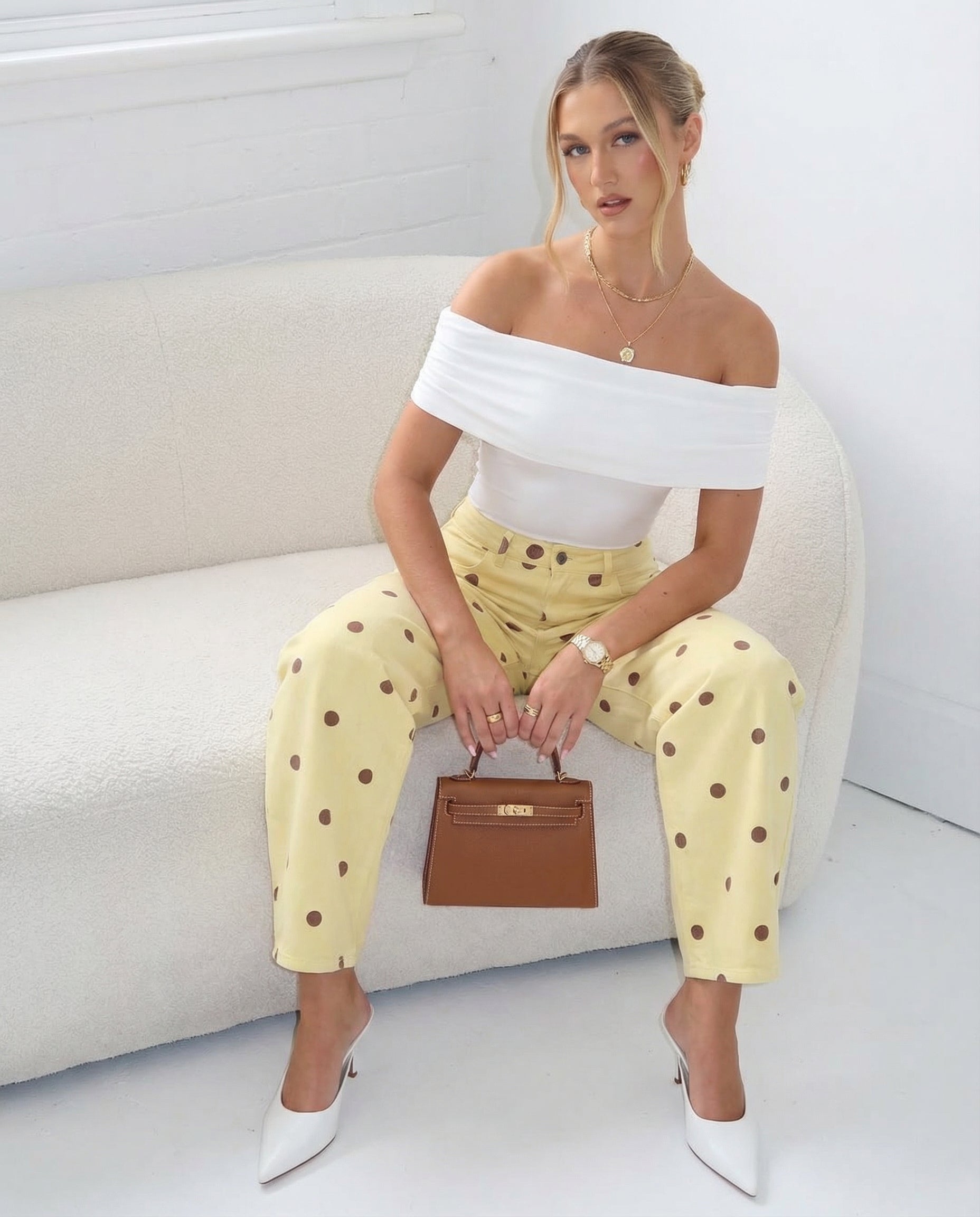 POLKA DOTS ITALIAN JEANS