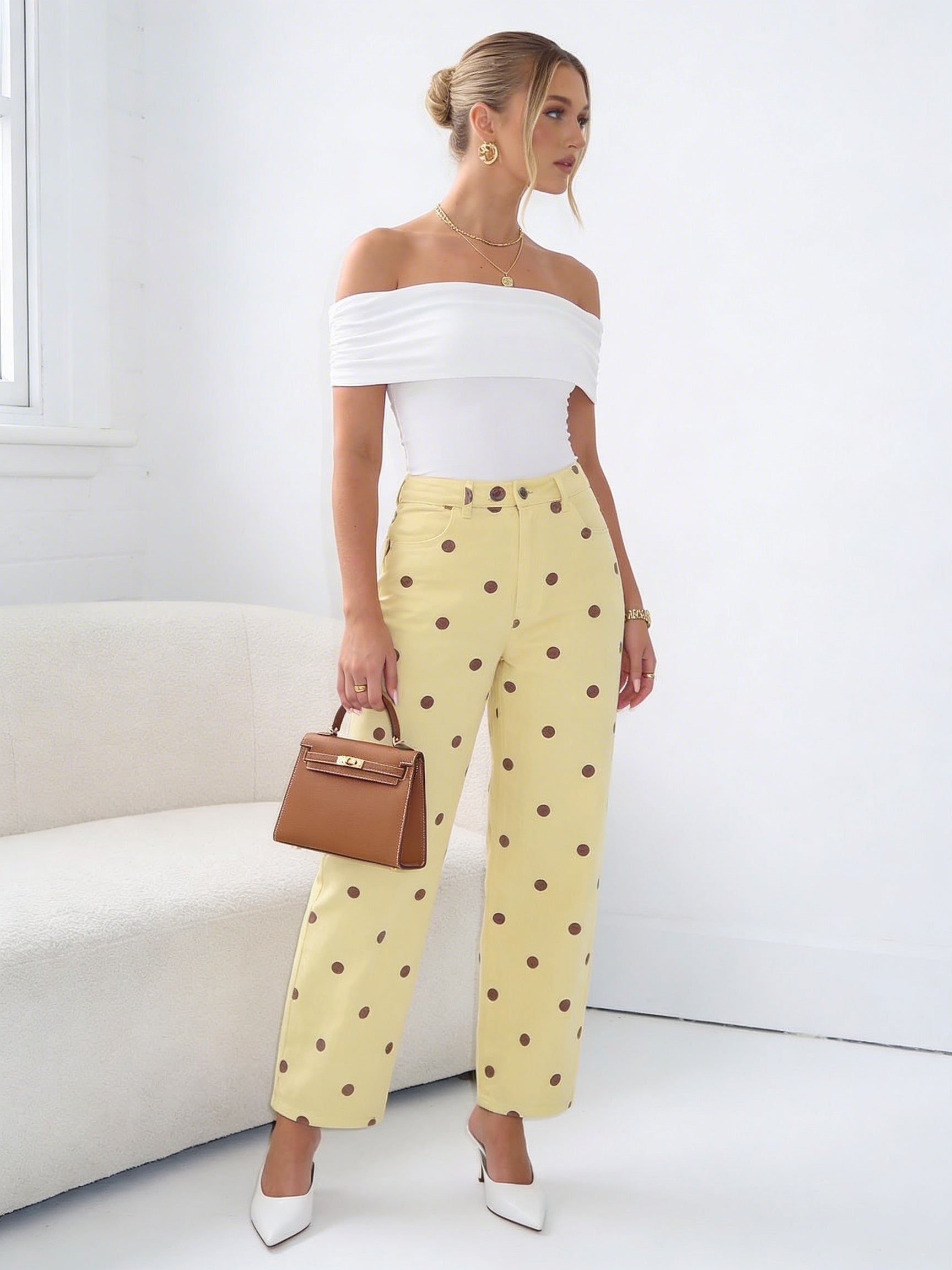 POLKA DOTS ITALIAN JEANS