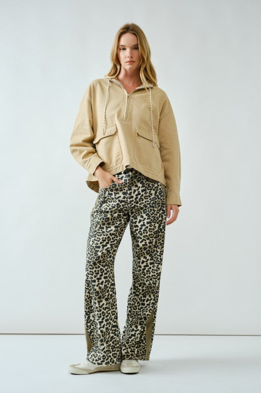 LEOPARD JEANS