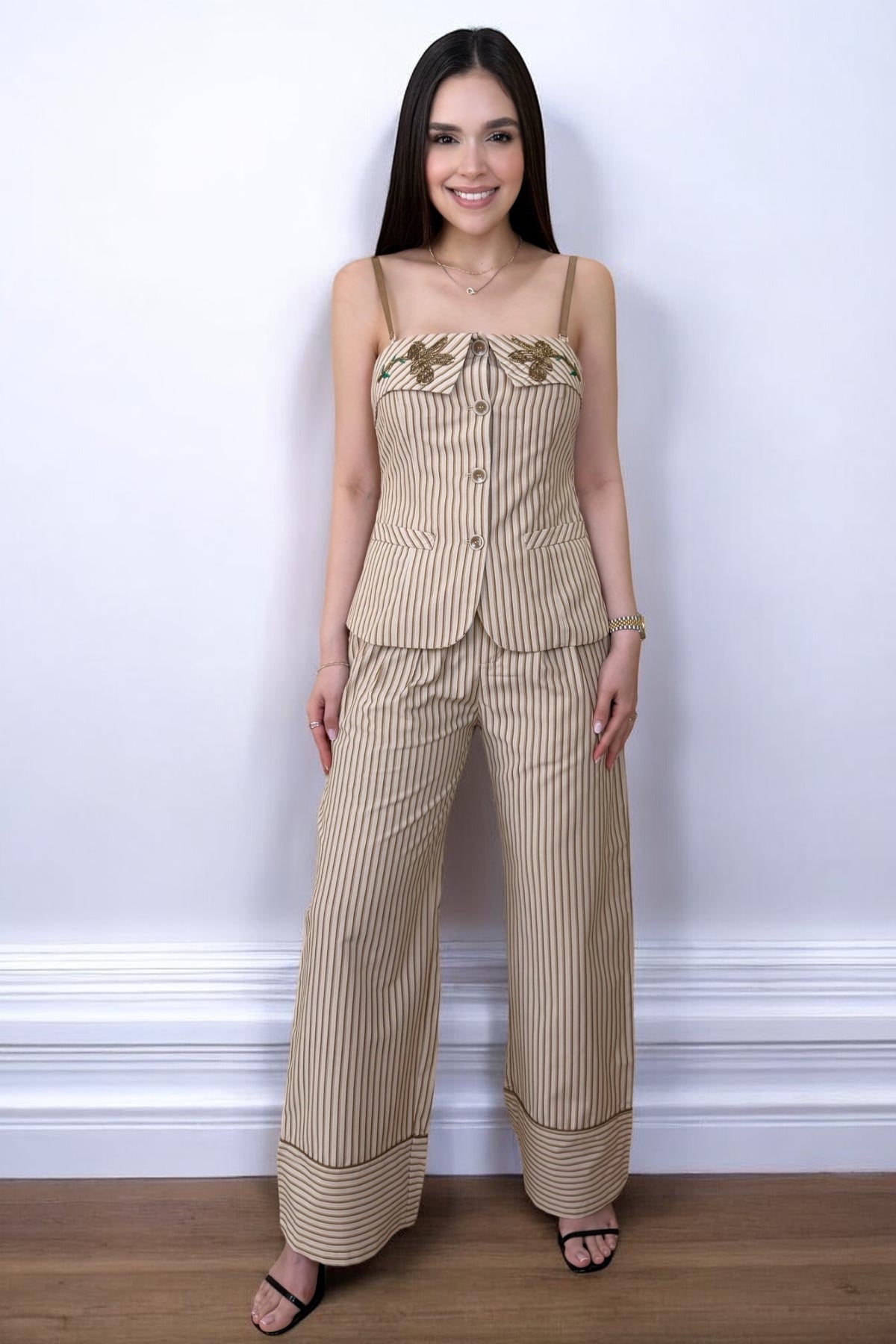 STRIPED LUXE DETAILS SET