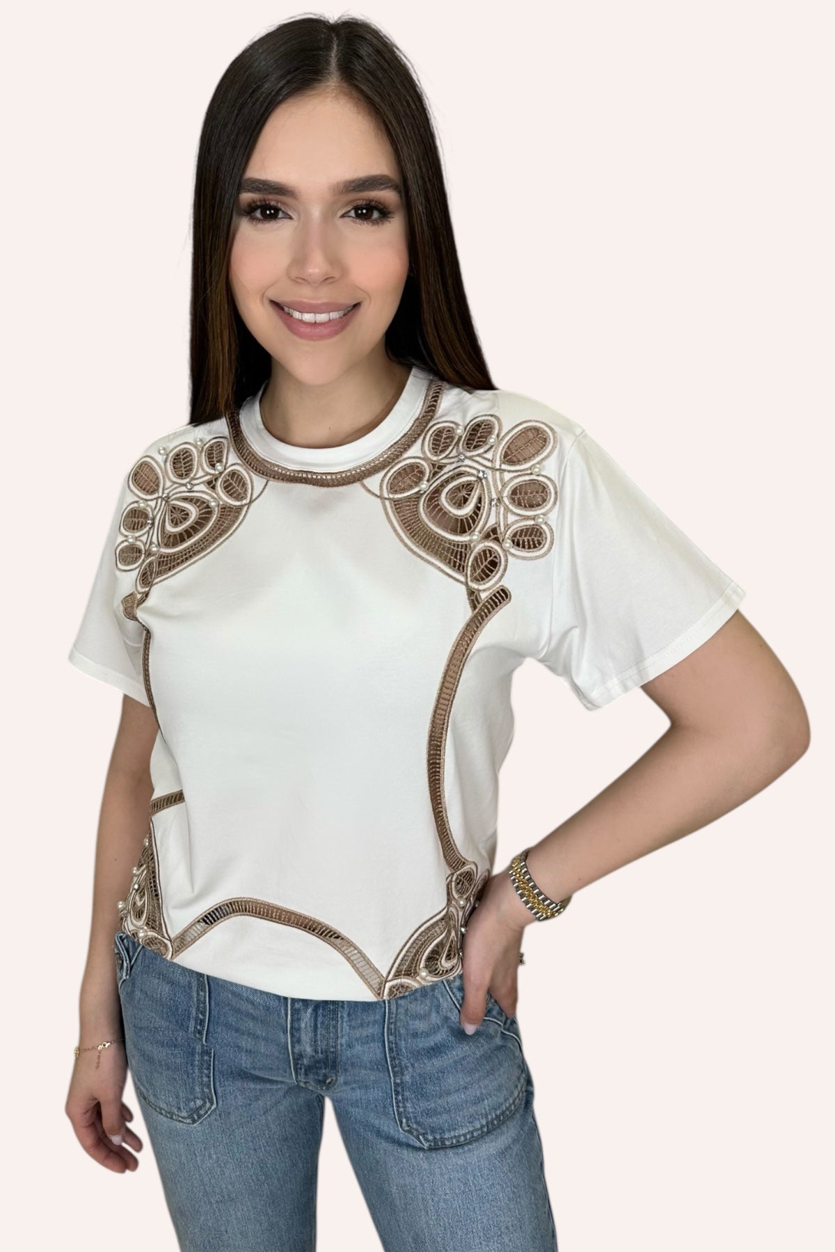 NATALY BLOUSE - IVORY