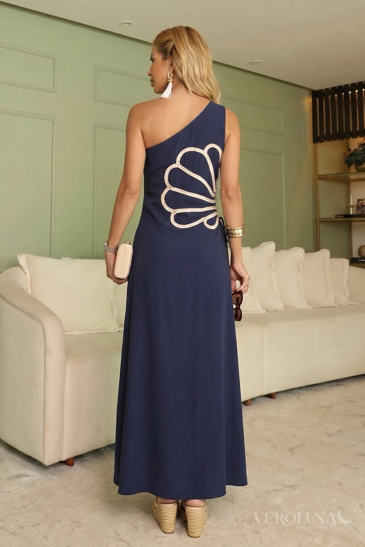MARBELLA NAVY DRESS