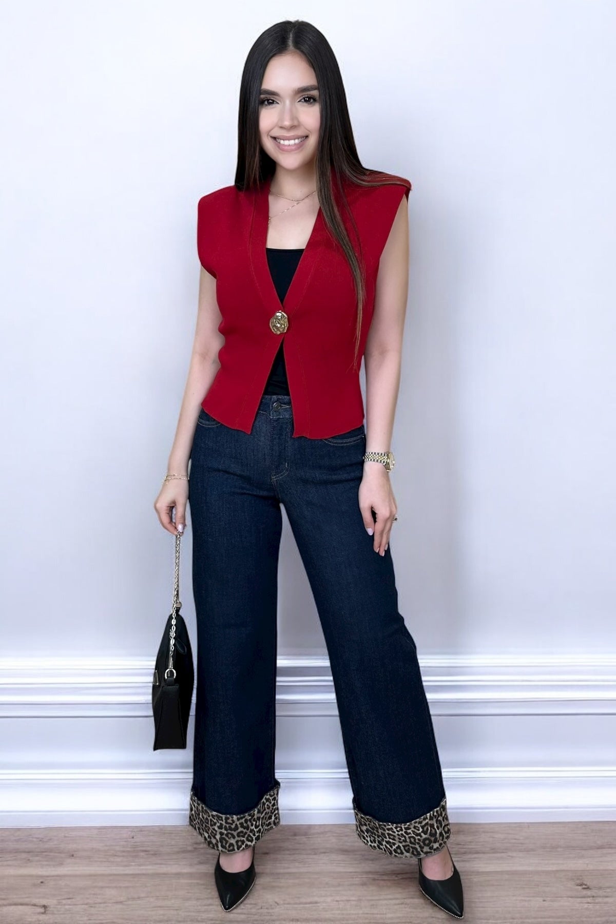 FANCY LEOPARD JEANS